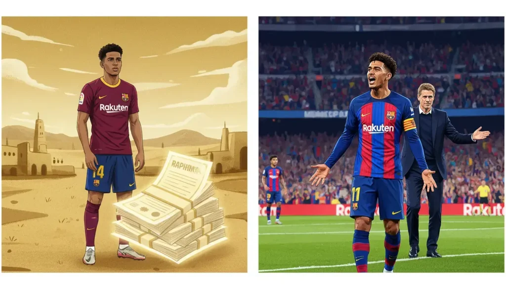 Raphinha Rejects €170M Saudi Deal; Flick's Call Fuels Treble & Ballon d'Or Run
