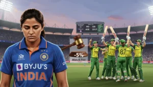 India Fined 5% Fee For Slow Over-Rate; World Cup Hopes Sink After Record Loss to Australia
