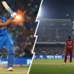 IND vs WI 2025: Riyan Sharma's Last-Ball Six Wins T20I Series 3-2 Amid Umpire Controversy