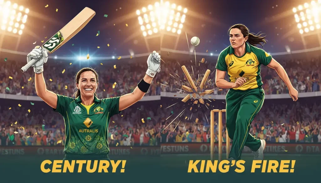Healy's 113* Powers Australia to Semis; Record 10-Wicket Win vs Bangladesh in WC 2025