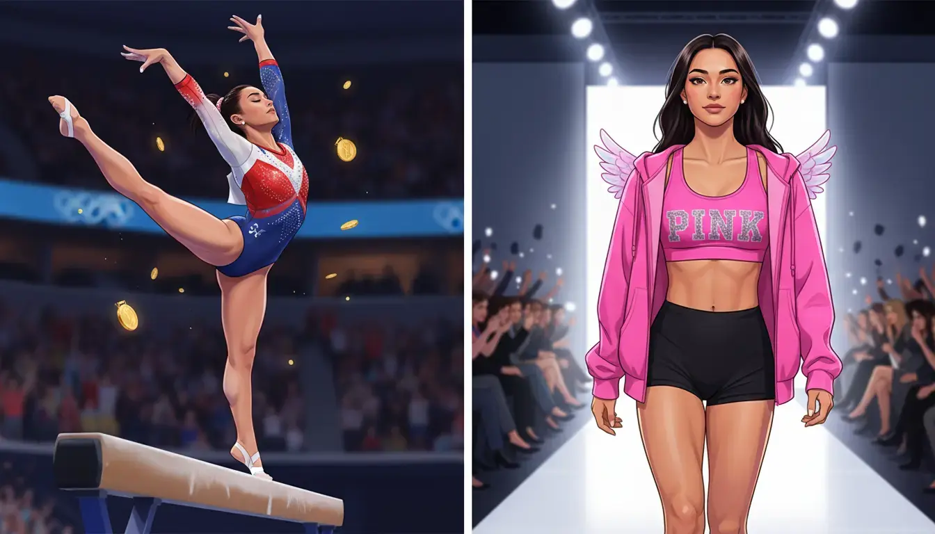 Suni Lee Swaps Olympics for Runway; Historic Victoria's Secret Debut with Angel Reese