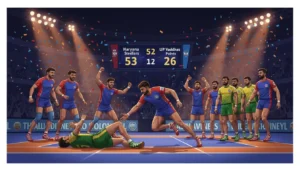 PKL 2025 Record: Haryana Steelers Crush UP Yoddhas 53-26; Biggest Win Margin This Season