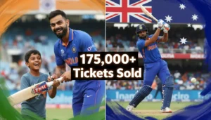 IND vs AUS: 175,000+ Tickets Sold as Kohli-Rohit Fever Grips Australia; Legends Return for Last Tour?