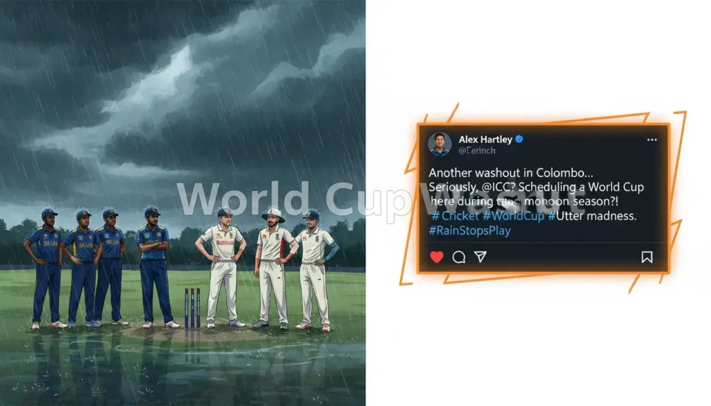 Women's World Cup Chaos: 3 of 7 Colombo Matches Washed Out; Alex Hartley Slams Organizers