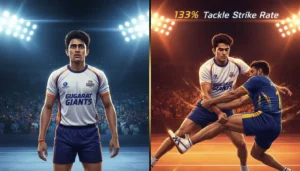 PKL 2025: Gujarat's 19-Yr-Old Star Kept His Contract a Secret; Now Has a 133% Tackle Rate