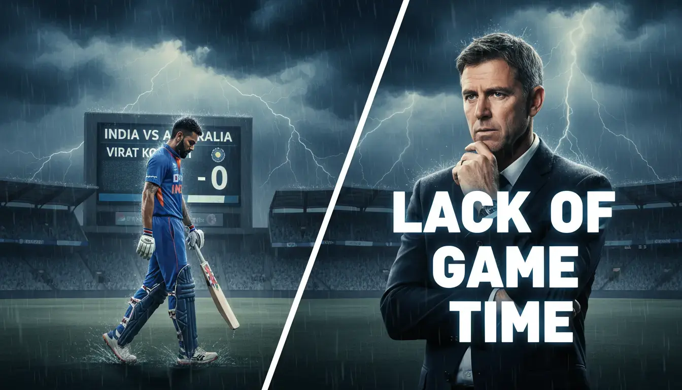 Rohit scores 8, Kohli a duck in Perth ODI; McGrath blames 8-month 'lack of game time'