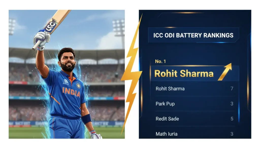 Rohit Sharma, 38, Makes History as Oldest No.1 ODI Batter; Dethrones Shubman Gill