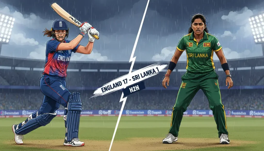 England Dominates Sri Lanka H2H 17-1; Rain Threatens ICC Women's World Cup Match
