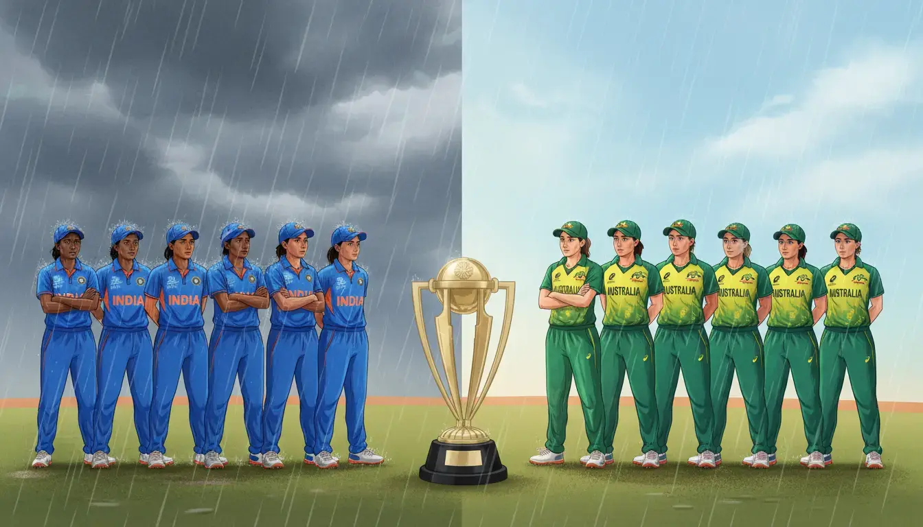 India's WC Dream at Risk: Rain Could Send Australia to Final Without a Match Played