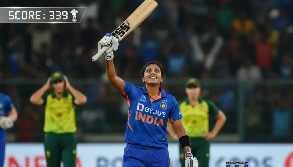 Jemimah's 127 Stuns Australia: India's Record 339 Chase Seals Historic World Cup Final Berth