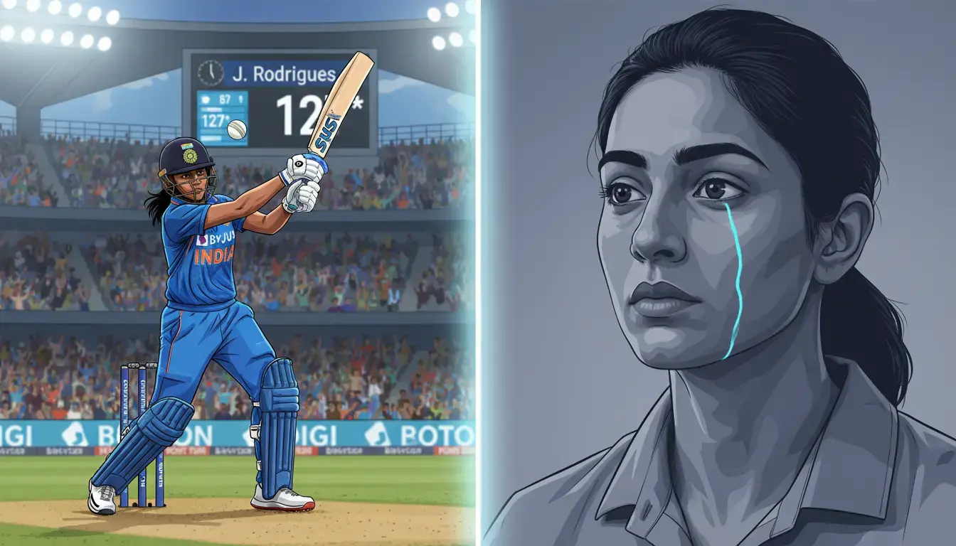 Jemimah's 127* Sends India to Final; Reveals Crying Daily Amid Anxiety Battle