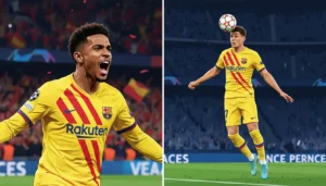 Barcelona Stuns PSG 3-2; Christensen's Header Ends 27-Game Unbeaten Streak