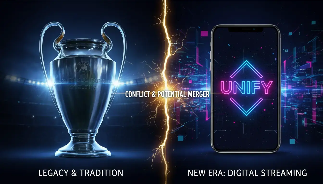 UEFA in Secret Talks for 36-Team Champions League; Free 'UNIFY' Streaming Service Proposed