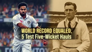 Kuldeep Yadav's Historic 5/82 vs West Indies; Equals World Record in Delhi Test