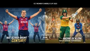 WWC 2025: SA Stuns India with 3-Wicket Win; England & Australia Dominate Semi-Final Race