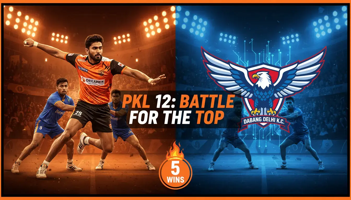 Puneri Paltan Win 5 Straight, Seal Top 8; Coach Thakur's Bold Warning to Dabang Delhi in PKL 12