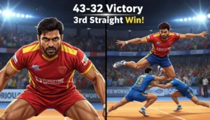 Bulls Coach Declares Final Run After 43-32 Win; Yogesh Dahiya Hailed as Leader