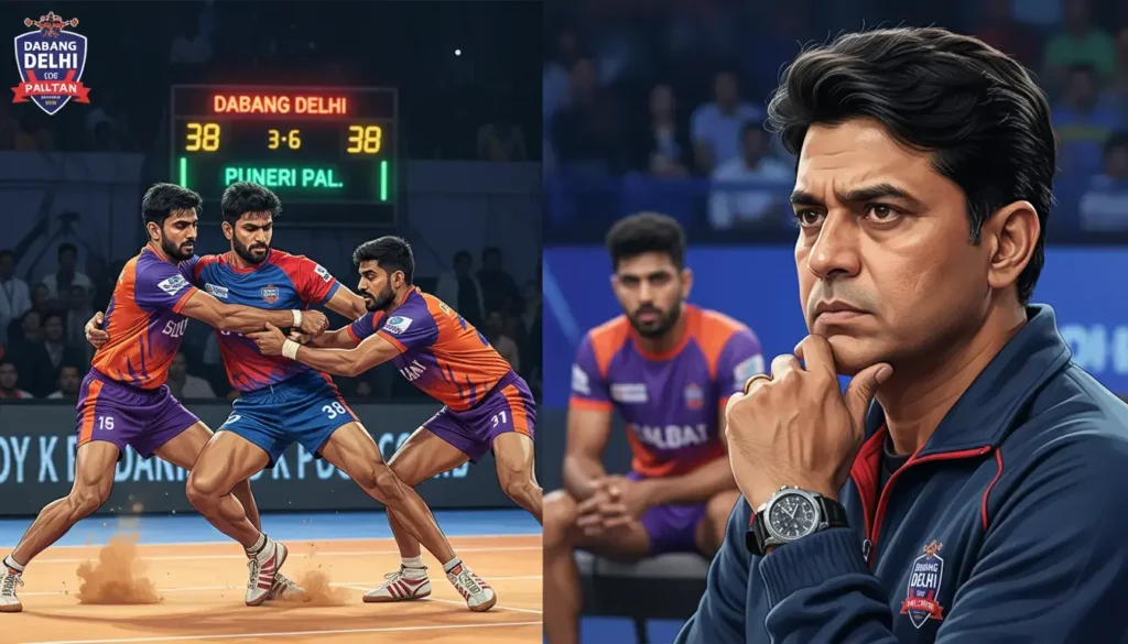 PKL 2025: Delhi Coach's Shock Ashu Malik Claim After 38-38 Tie-Breaker Loss to Pune