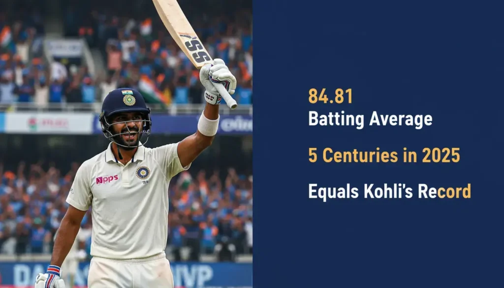 Shubman Gill's Bradman-esque 84.81 Avg; Smashes 5th Captaincy Ton in 2025