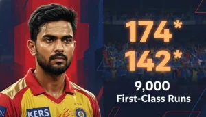 Karun Nair Hits 2nd Ranji Century After Test Snub; Slams 142* in Message to Selectors