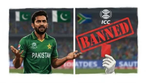Haris Rauf Banned for 2 ODIs vs South Africa; ICC Cracks Down on Asia Cup Misconduct