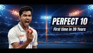Anshul Kamboj's 'Perfect 10': 3rd Bowler in 39 Years to Take All 10 Ranji Wickets