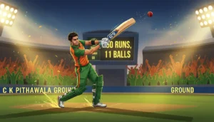 Ranji Trophy 2025: Akash Kumar Smashes Historic 11-Ball Fifty; Breaks World Record