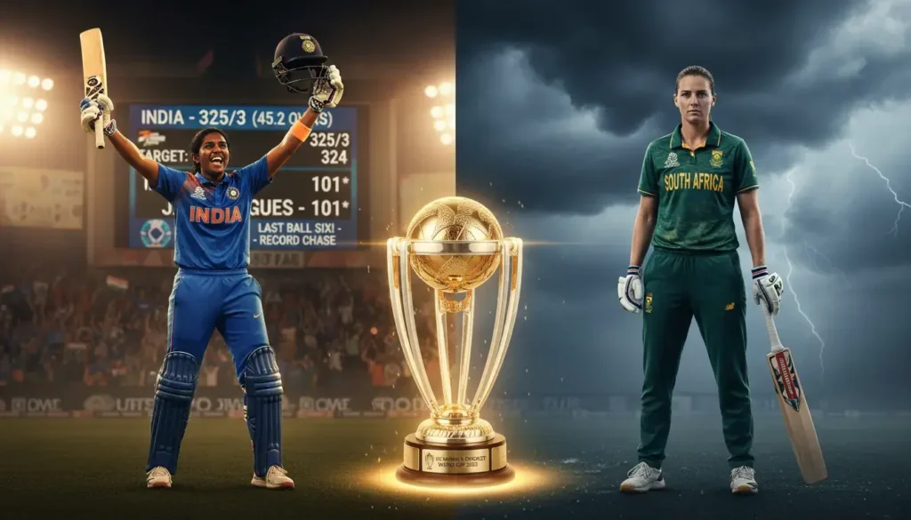 India vs SA World Cup Final: Rain Threat & Wolvaardt's 470 Runs Could Derail Historic Title Dream