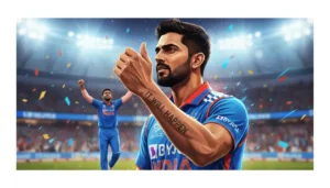 Player of the Series Abhishek Sharma Gets 'IT WILL HAPPEN' Tattoo; India Clinches 2-1 T20I Win vs Aus