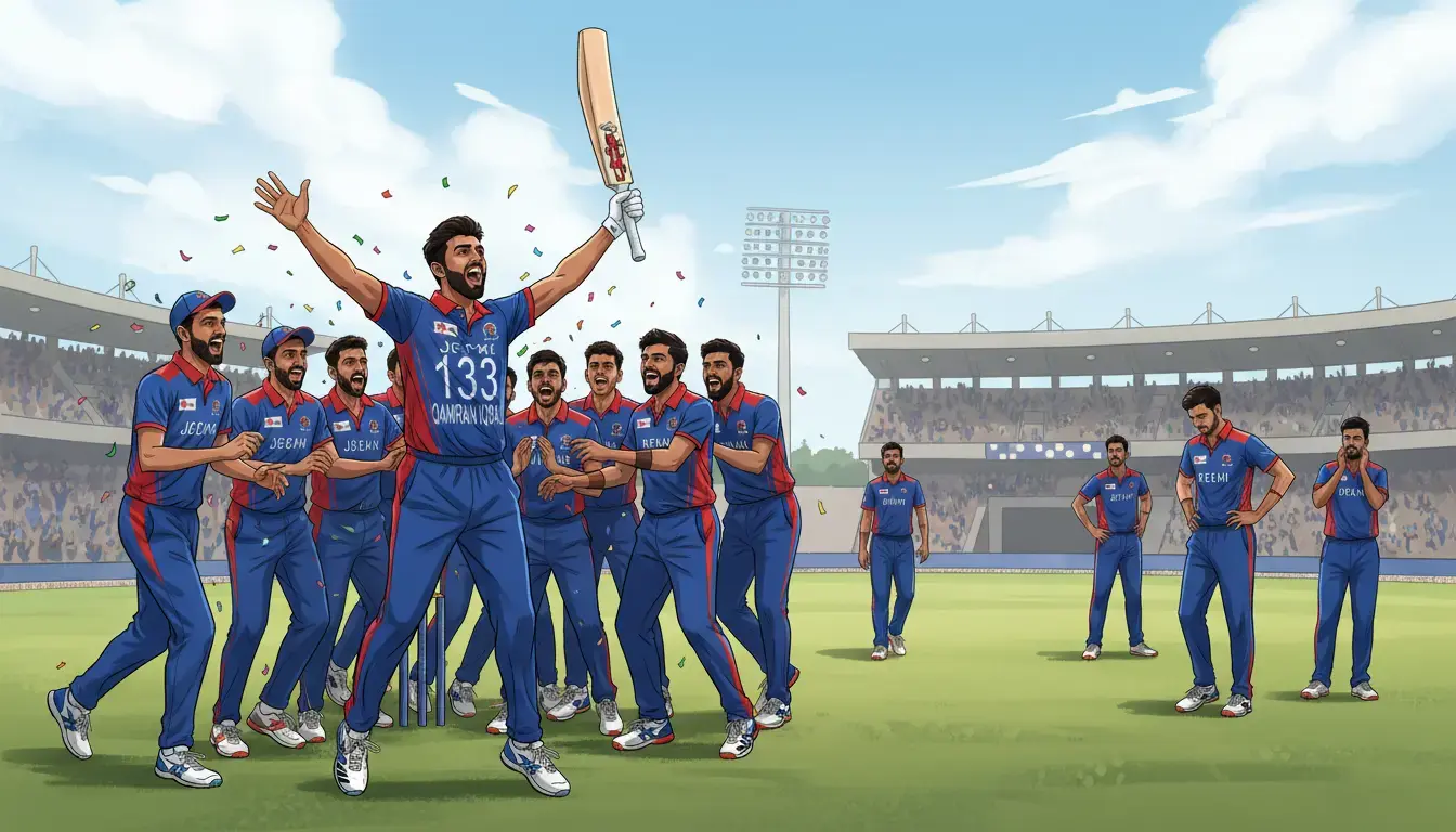 Qamran Iqbal's 133* Secures J&K Historic Win Over Delhi; Breaks 65-Year Ranji Curse