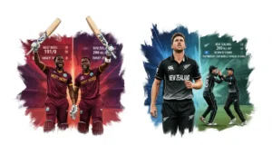 NZ vs WI 2025: Shepherd, Springer Historic 78-Run Stand; West Indies Fall by 9 Runs in Thriller