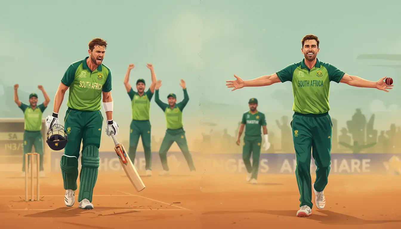 SA's Spin Gamble Crumbles; Proteas Lose ODI, T20I Series to Pakistan